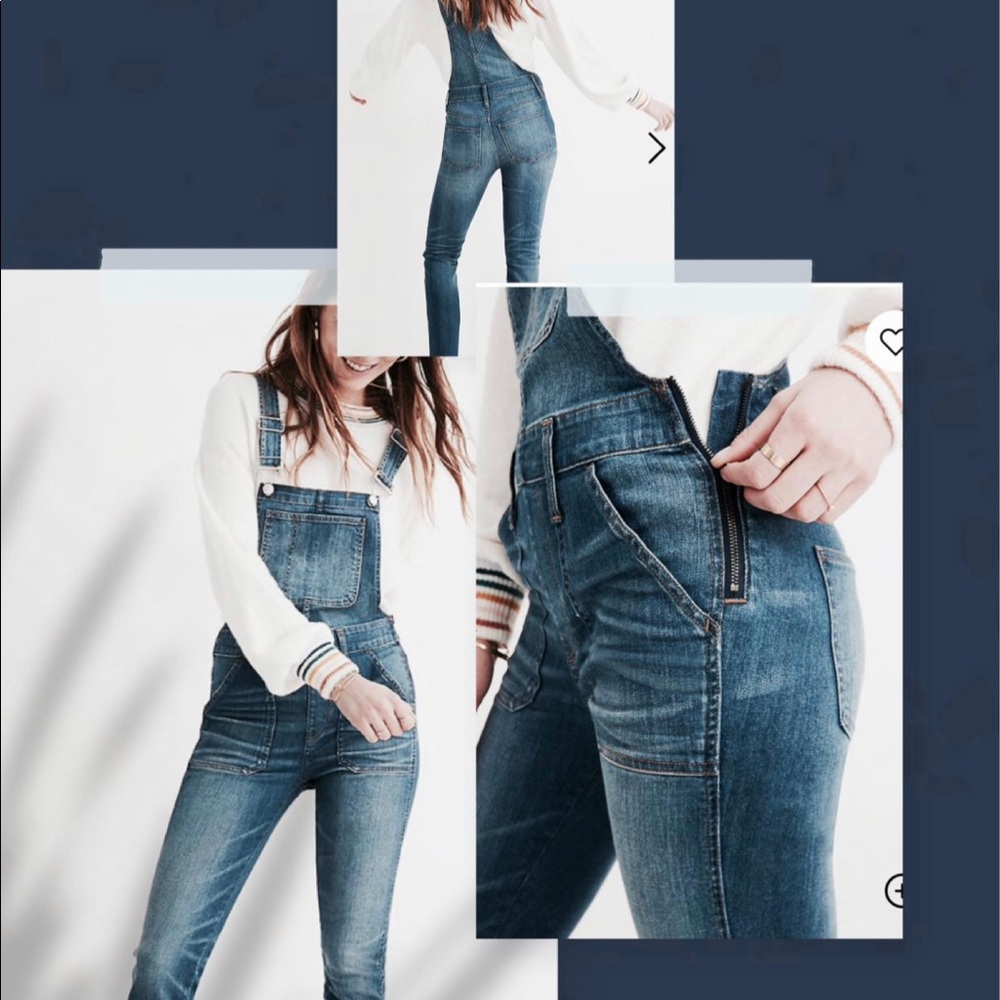 Madewell Skinny Overalls